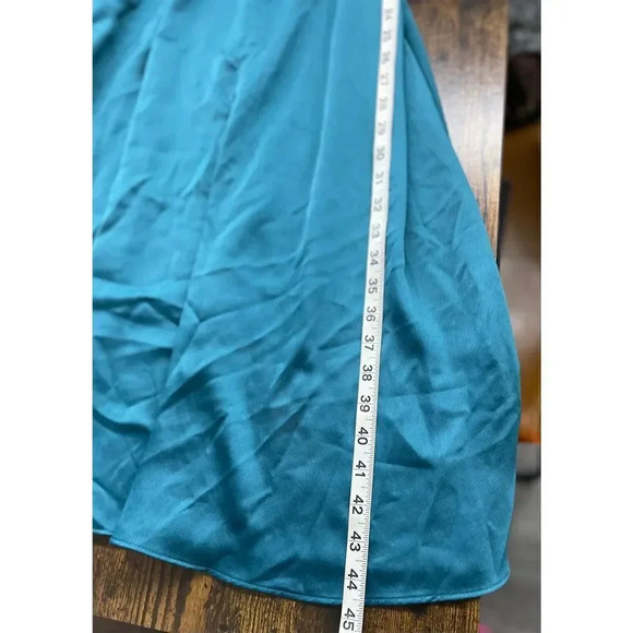 taylor dress midi flowy dres belted size 4 - Picture 8 of 9